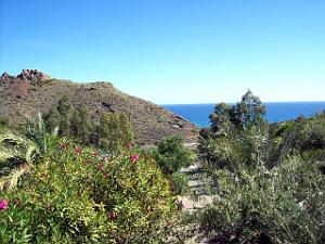 arrivee sur Mojacar playa Macenas